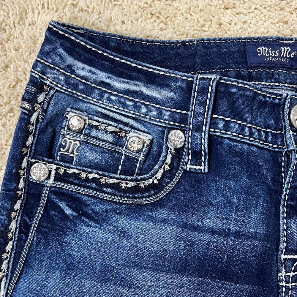 Miss Me Dark Blue Boot Cut Jeans - Picture 8 of 14